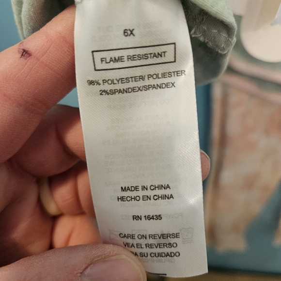 NWT!!! Girls 3 pc pajama set Wake Me When It's The Weekend Sz 6x - Picture 4 of 10